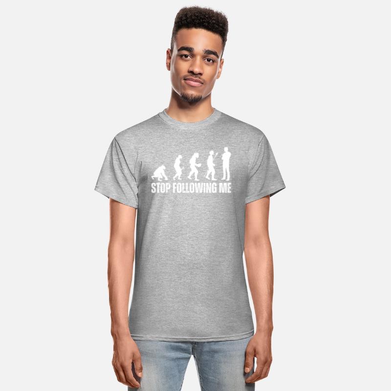 Stop Following Me Funny Darwin Evolution Of Man