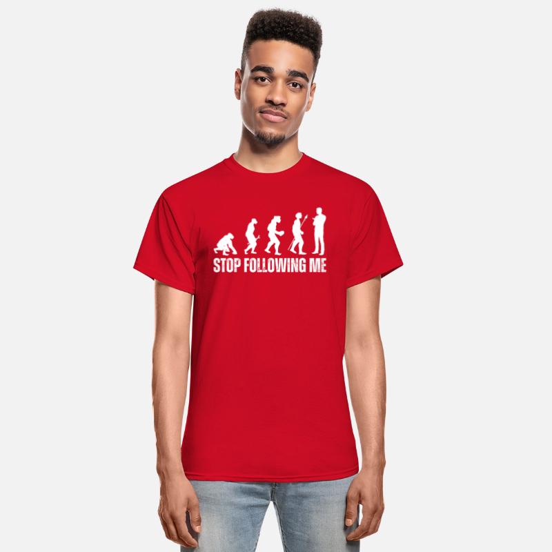 Stop Following Me Funny Darwin Evolution Of Man