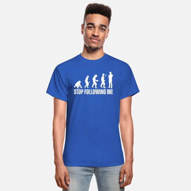 Stop Following Me Funny Darwin Evolution Of Man