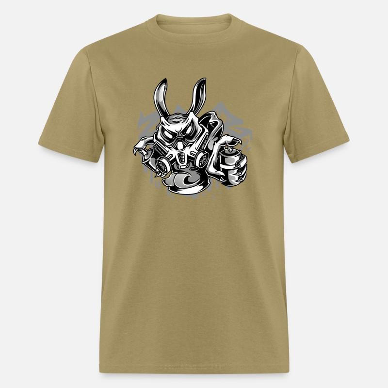 Street Art Rabbit Anarchy