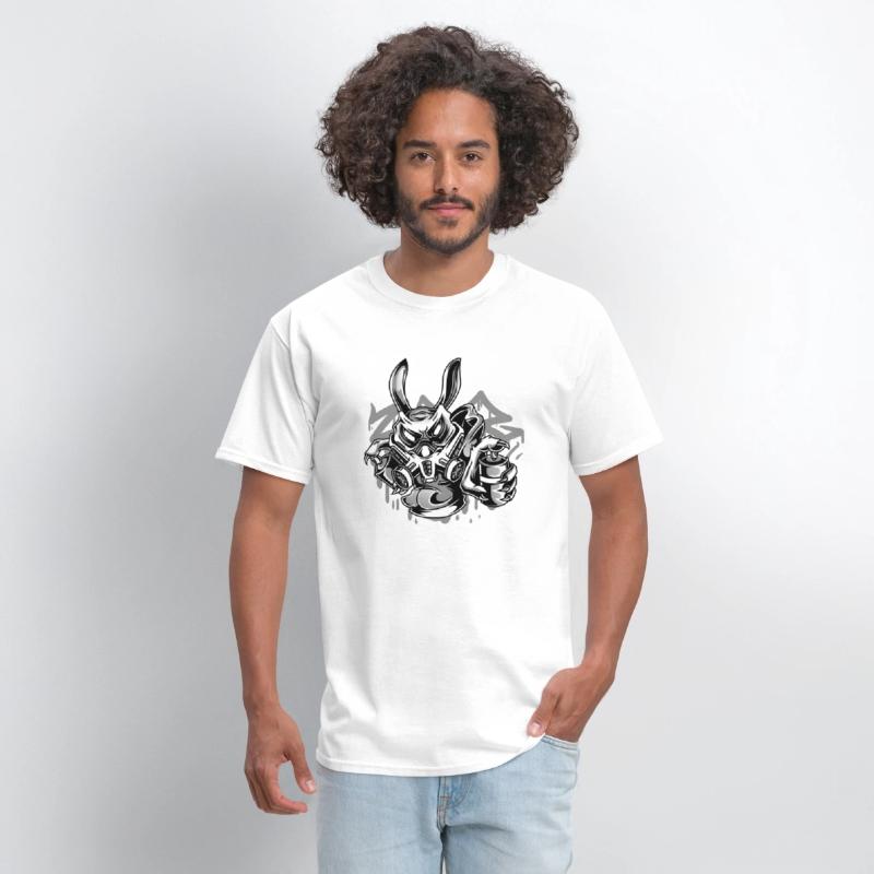 Street Art Rabbit Anarchy