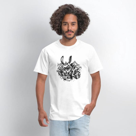 Street Art Rabbit Anarchy