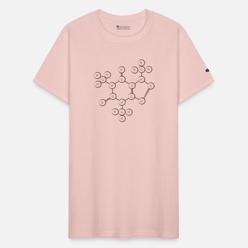 structural formula of coffein molecule