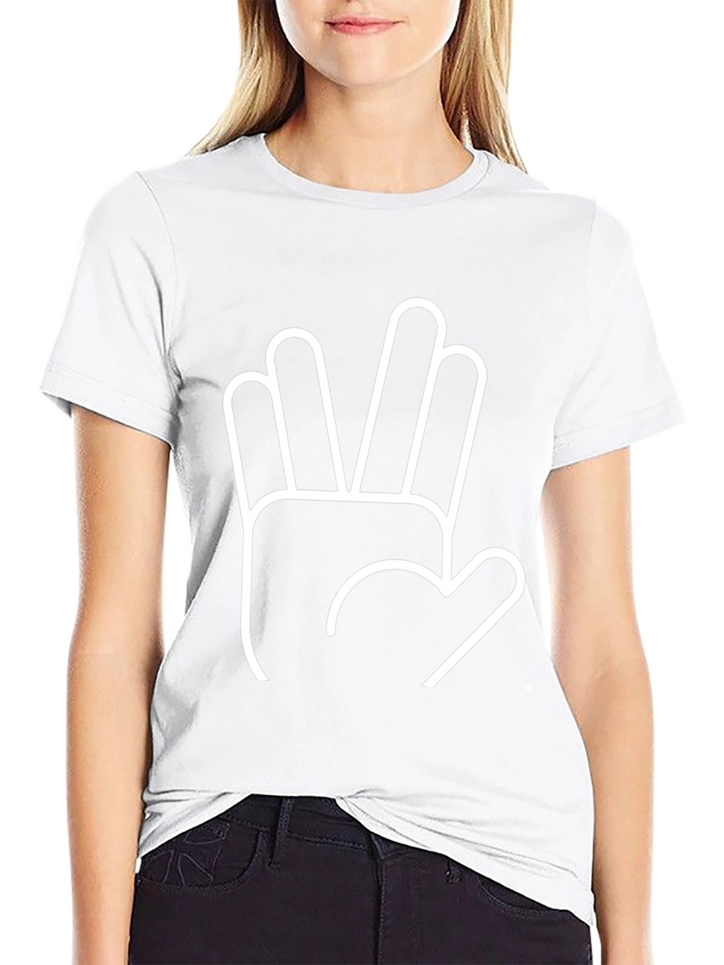 Vulcan Salute T-Shirt - Live Long and Prosper!