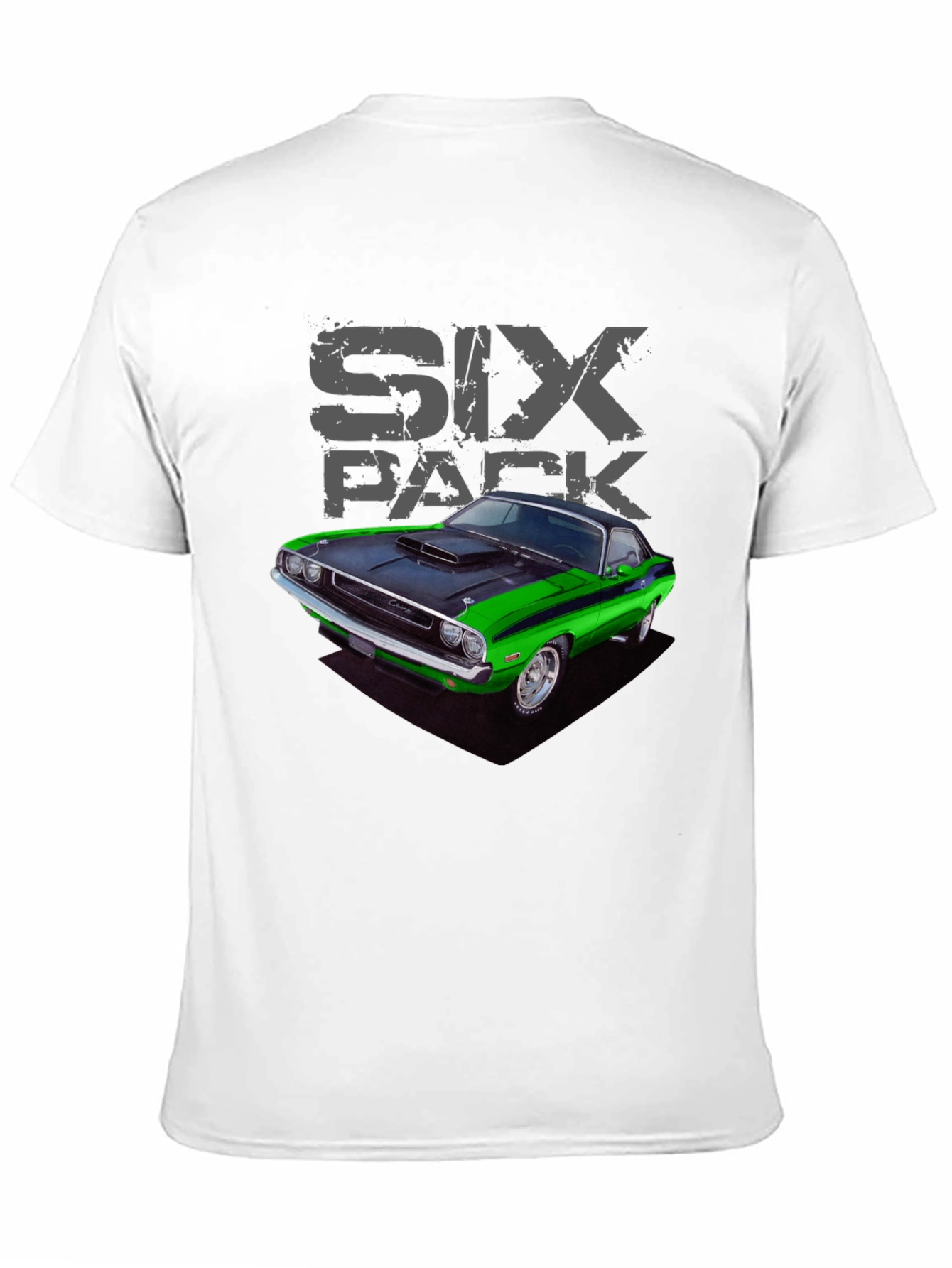 Six Pack Muscle Car Graphic T-Shirt
