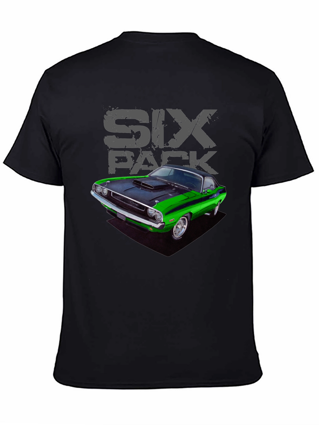 Six Pack Muscle Car Graphic T-Shirt