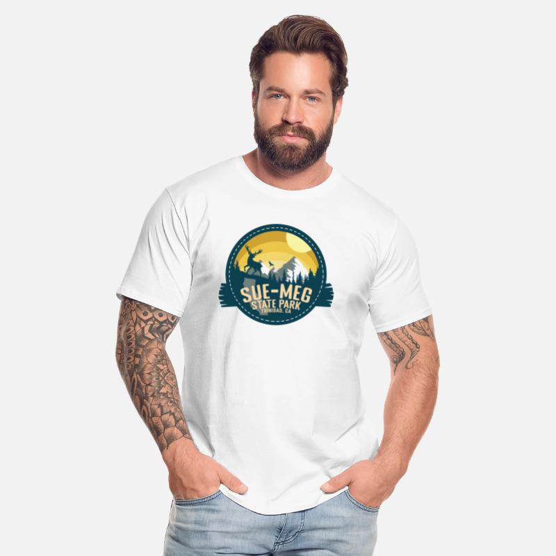 Sue-Meg State Park California CA Retro Badge