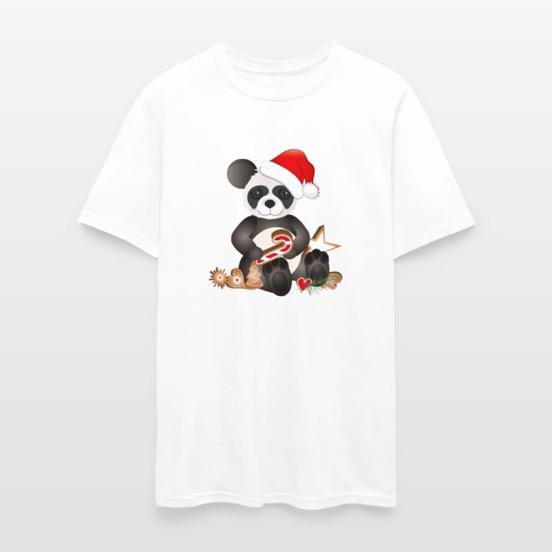sugar cute little panda for Christmas