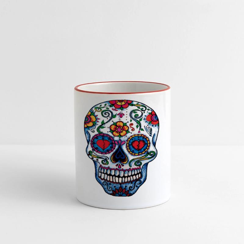 Sugar Skull Floral Burst