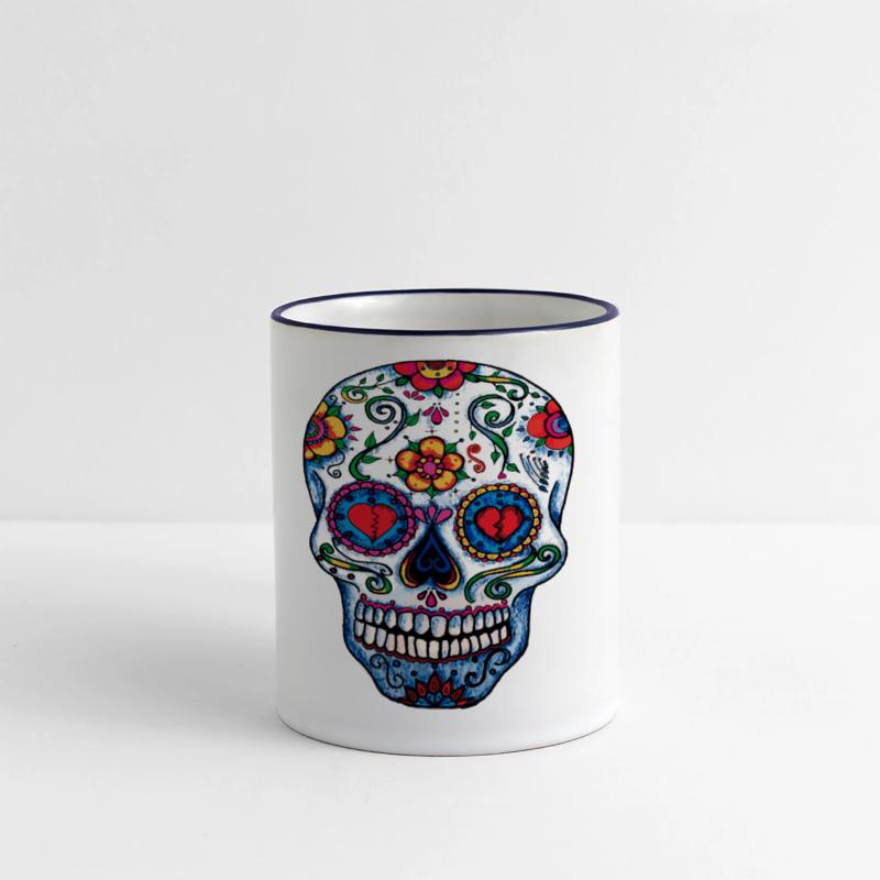 Sugar Skull Floral Burst