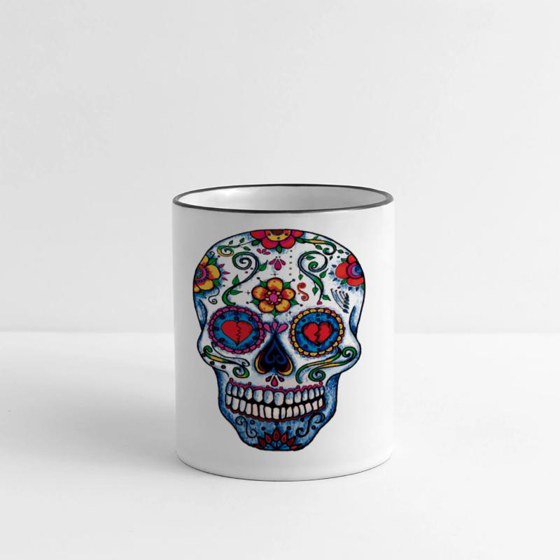 Sugar Skull Floral Burst