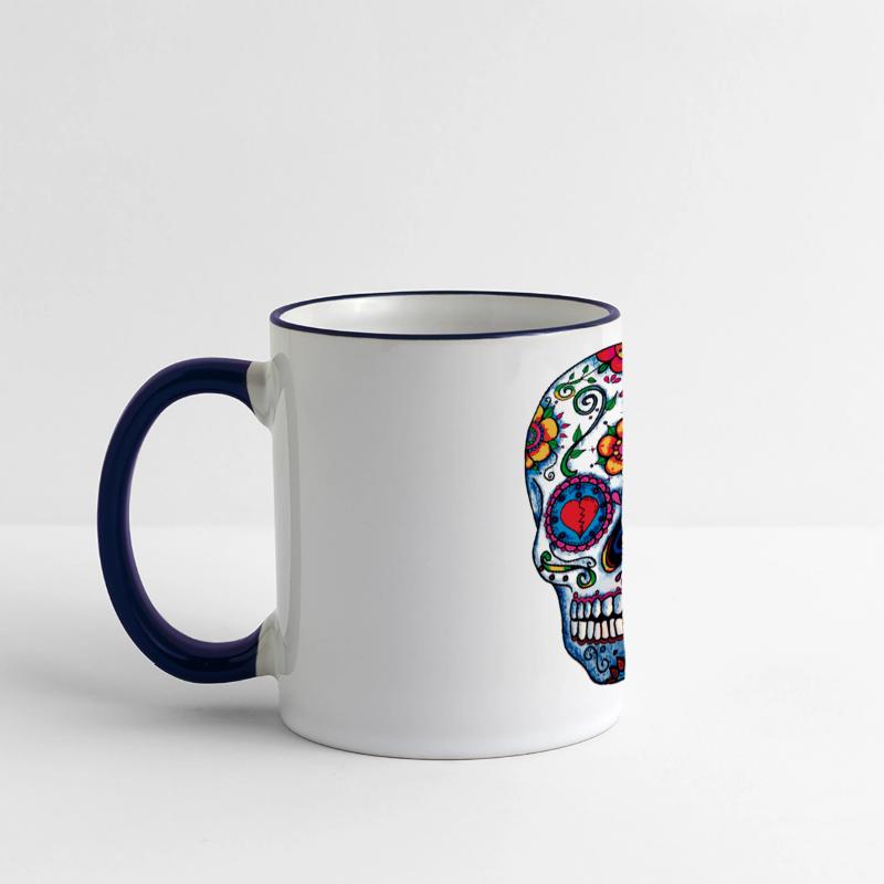 Sugar Skull Floral Burst