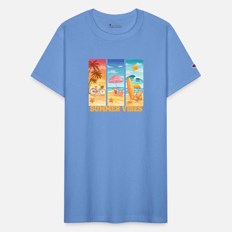 Summer Vibes Beach Art: Vacation Life Design