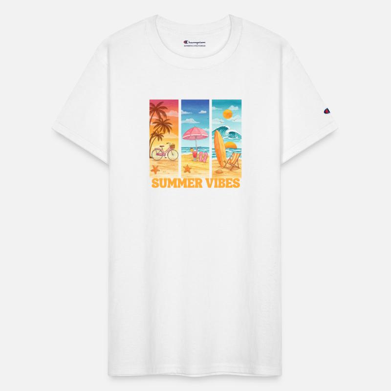 Summer Vibes Beach Art: Vacation Life Design
