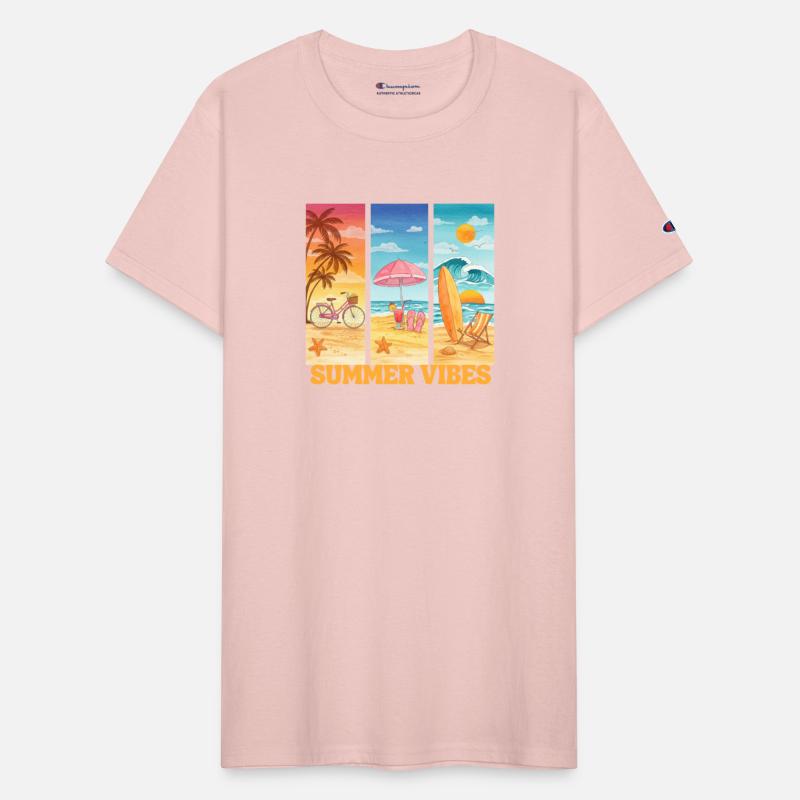 Summer Vibes Beach Art: Vacation Life Design