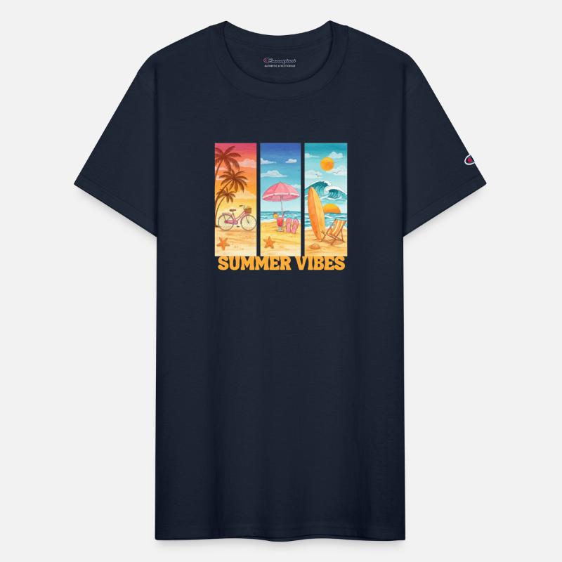 Summer Vibes Beach Art: Vacation Life Design