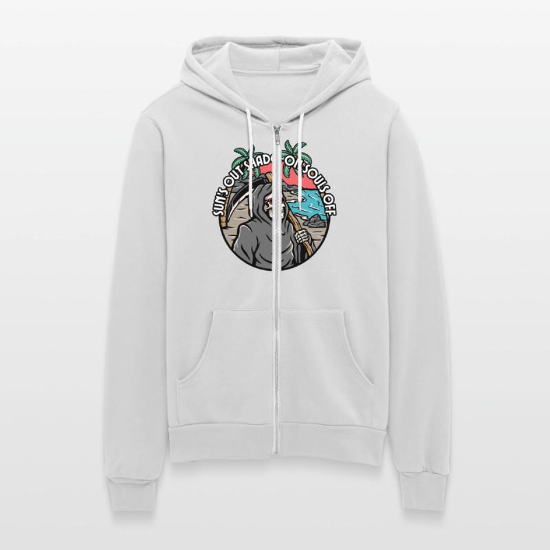 Sun Out Shade On Soul Off Funny Grim Reaper Summer