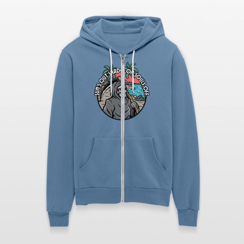 Sun Out Shade On Soul Off Funny Grim Reaper Summer