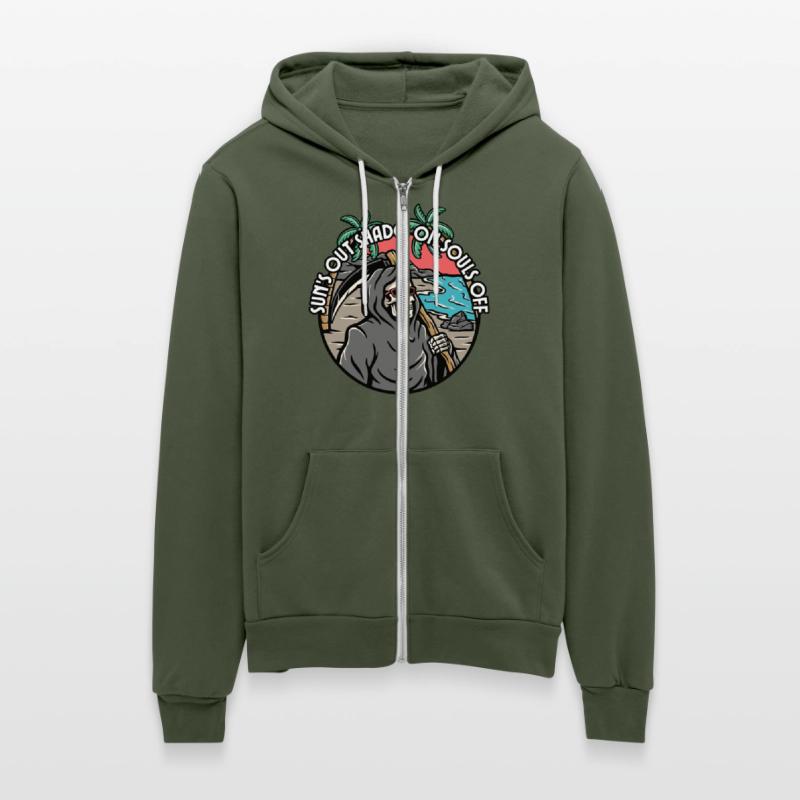 Sun Out Shade On Soul Off Funny Grim Reaper Summer