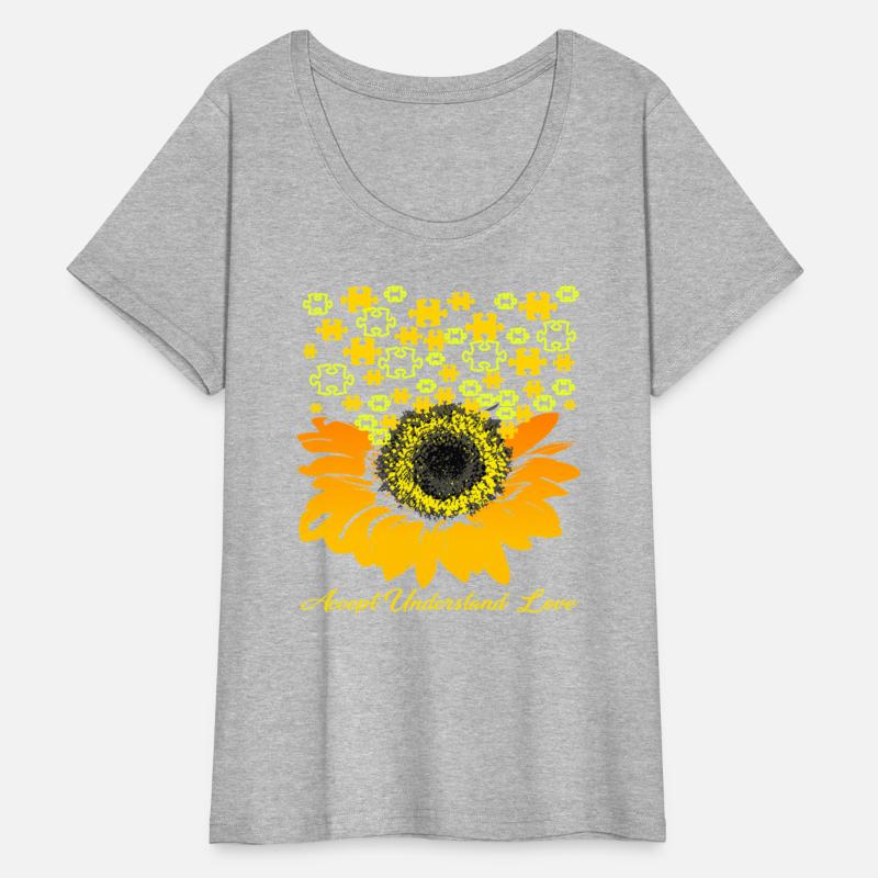 Sunflower Accept Understand Love Autism Awareness