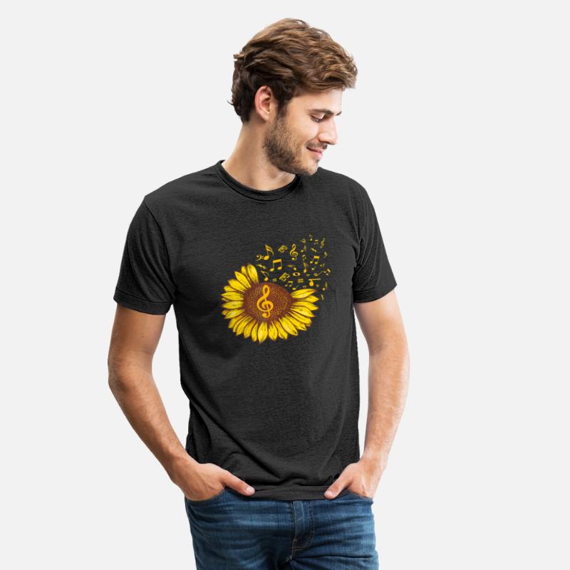 Sunflower Music Note Music Lovers