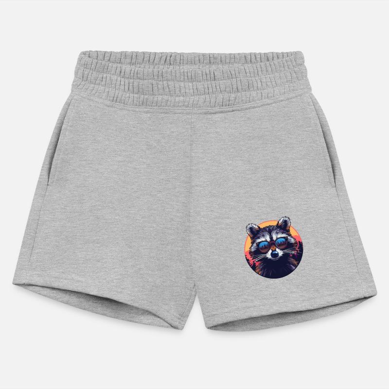 Sunset Raccoon with Sunglasses