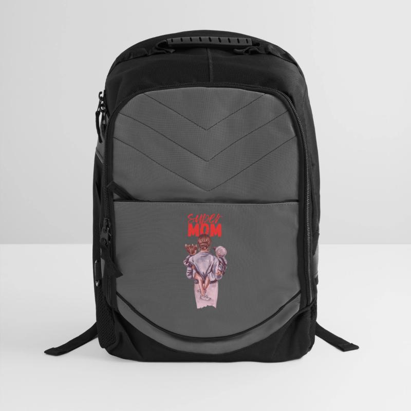 Super Mom Watercolor Design T shirt Design