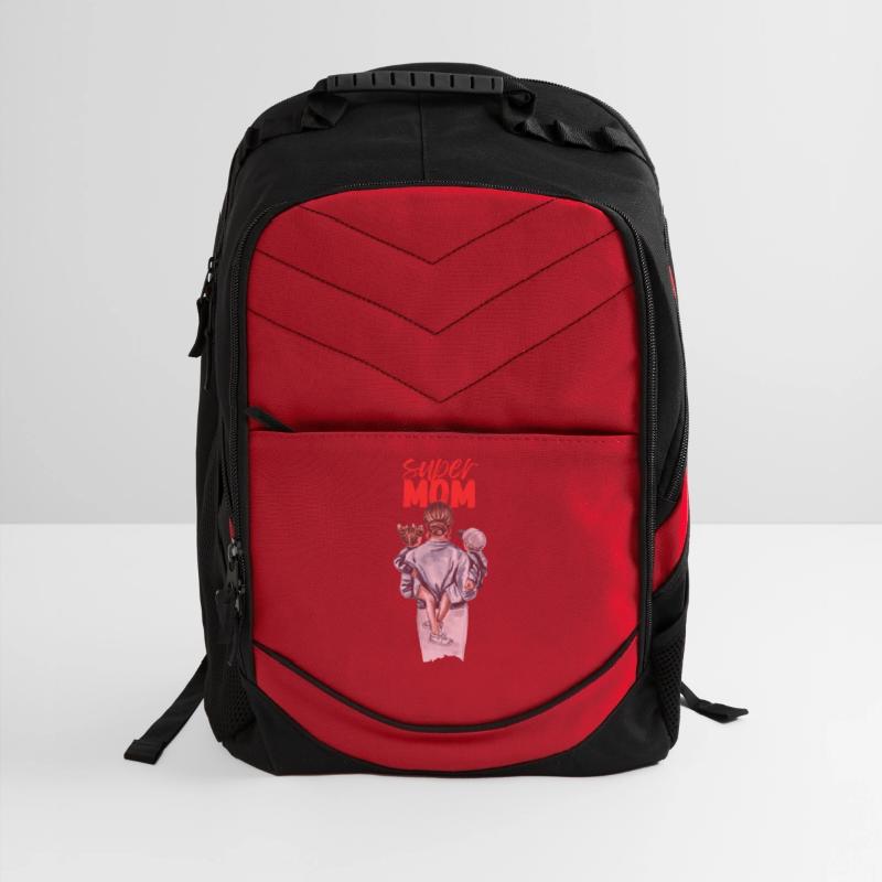 Super Mom Watercolor Design T shirt Design