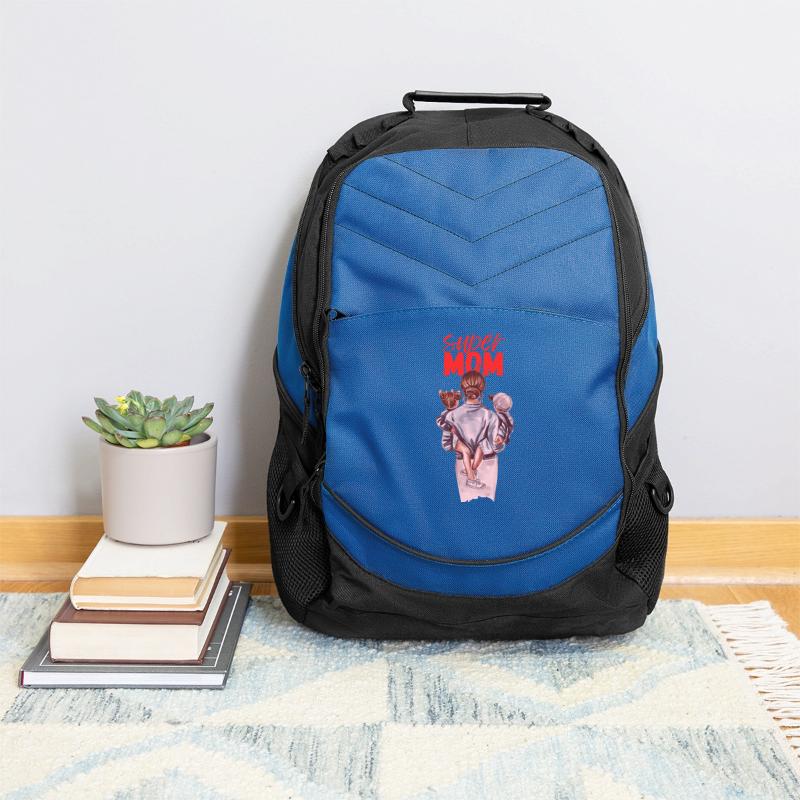 Super Mom Watercolor Design T shirt Design