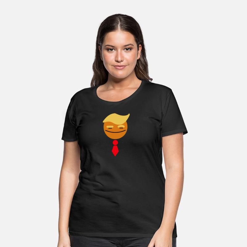 Support Donald J. Trump. Smile-Red Tie Trump.