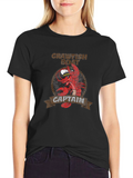 Crawfish Boat Captain Graphic T-Shirt