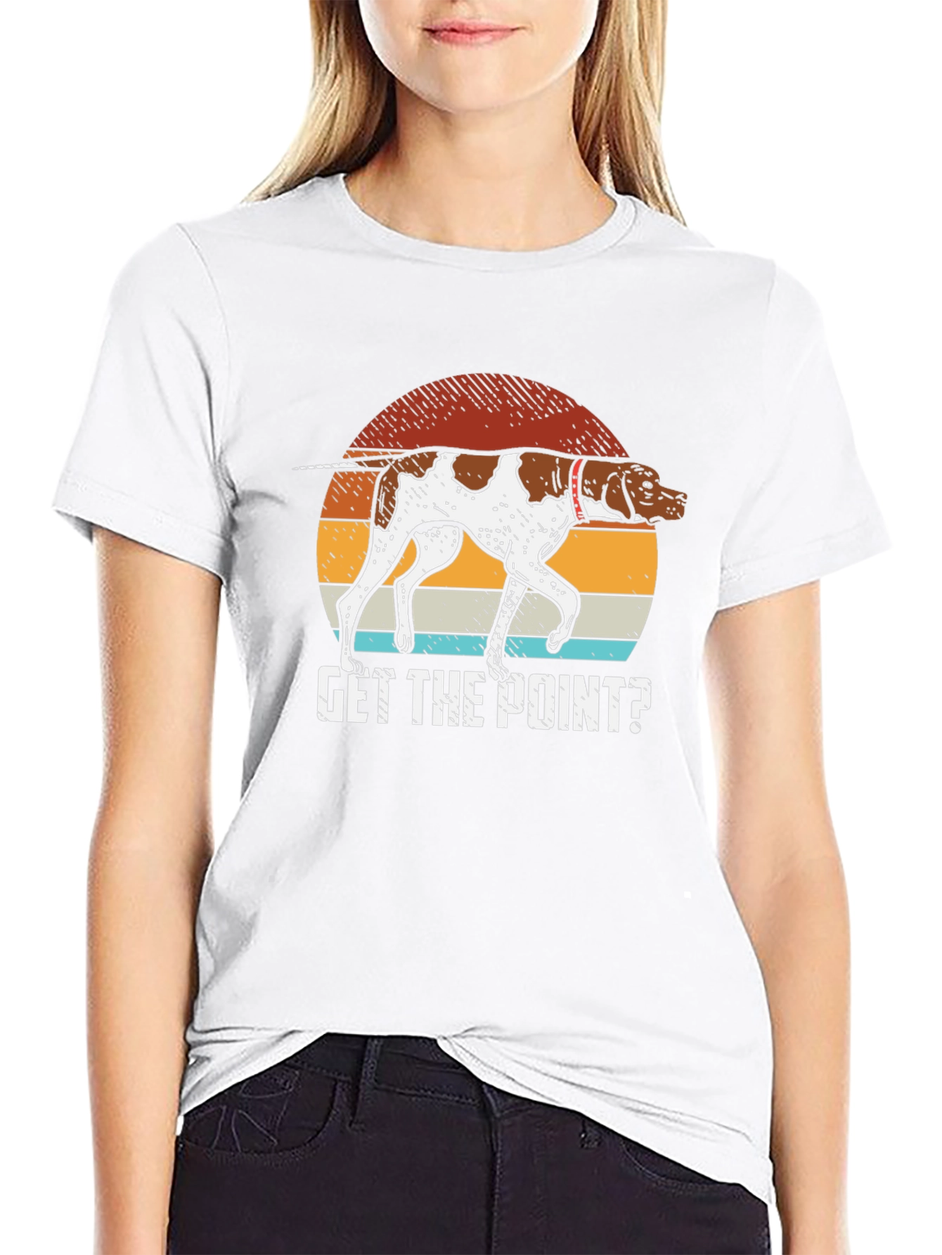 Get the Point? Dog Graphic Tee