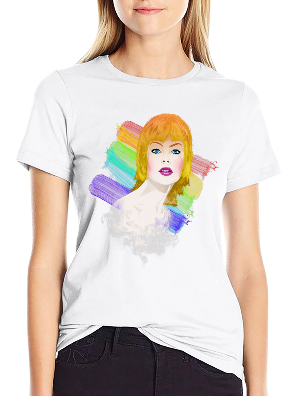 Rainbow Pride Graphic Tee - Modern Fit