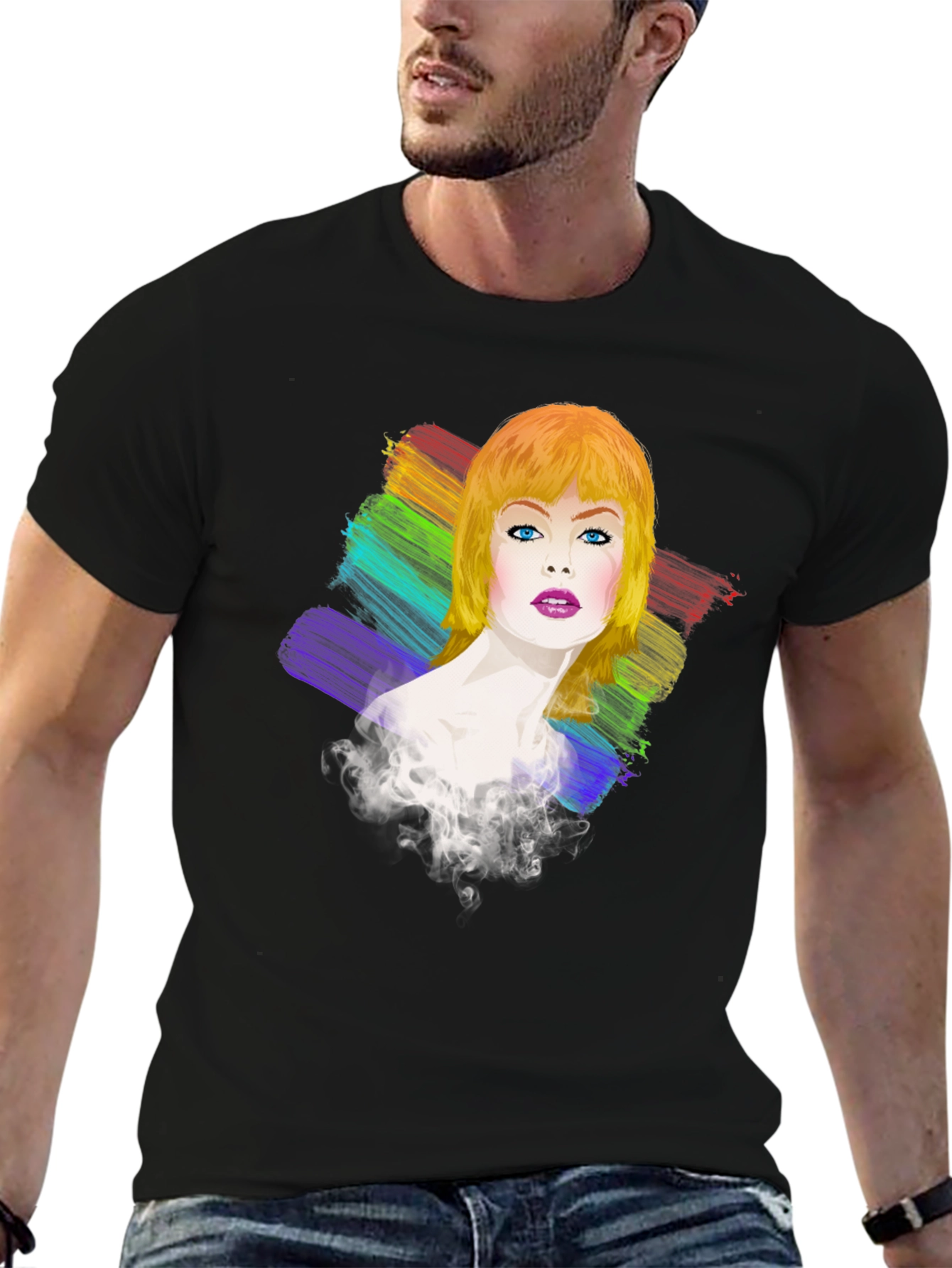 Rainbow Pride Graphic Tee - Modern Fit