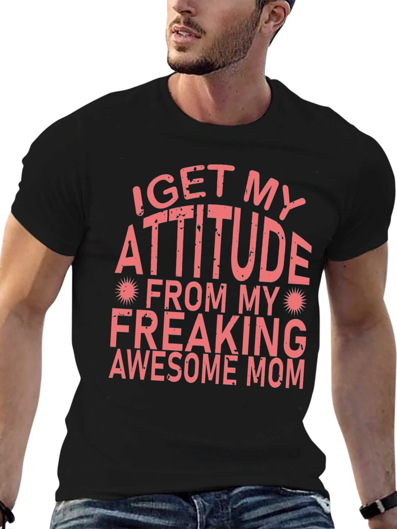 Attitude from Mom Graphic Tee
