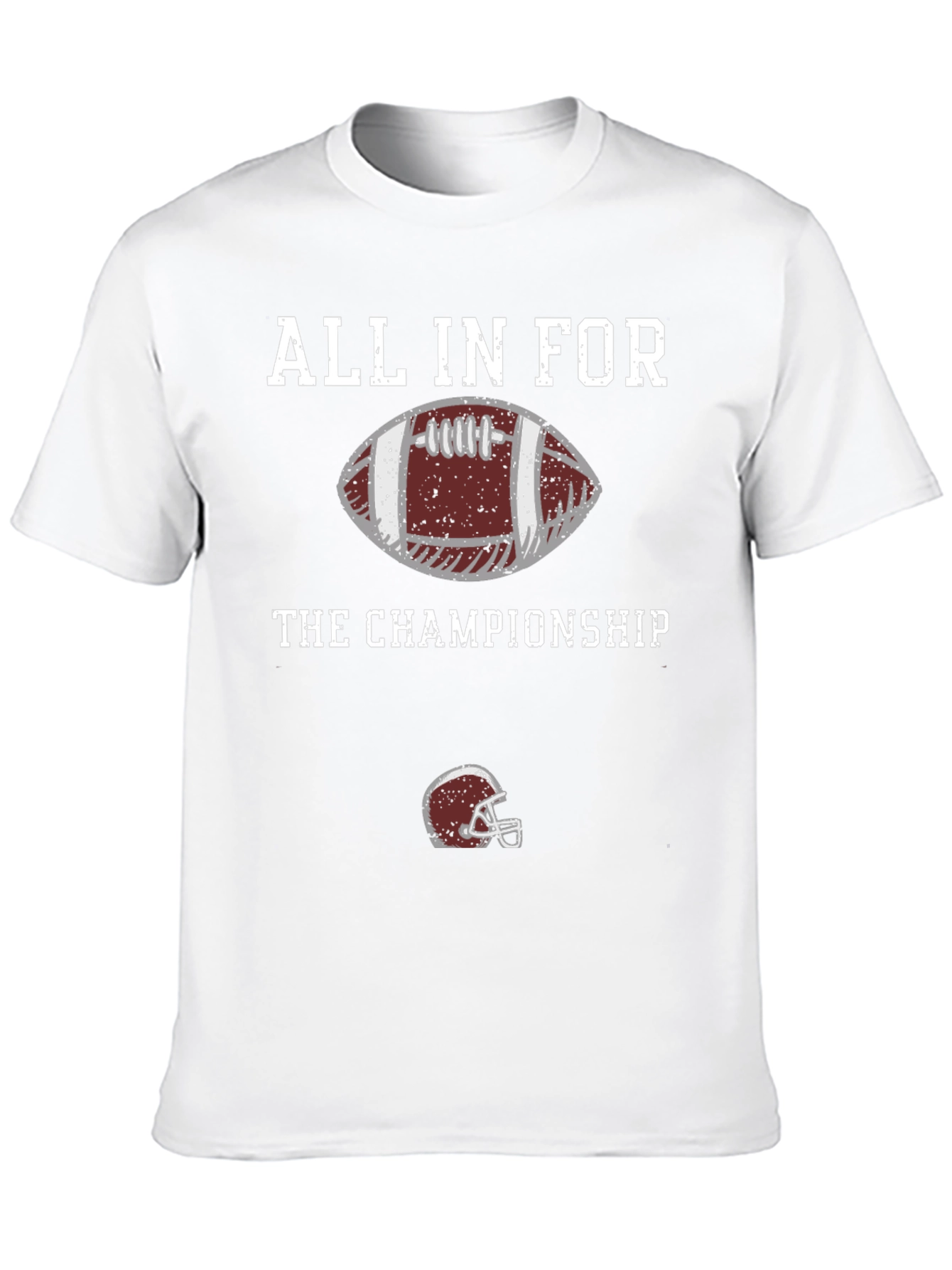All In For The Championship Football T-Shirt