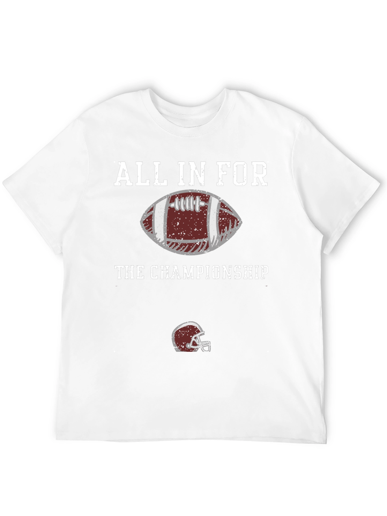 All In For The Championship Football T-Shirt