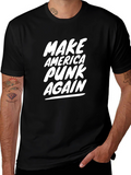 Make America Punk Again Graphic Tee - Black