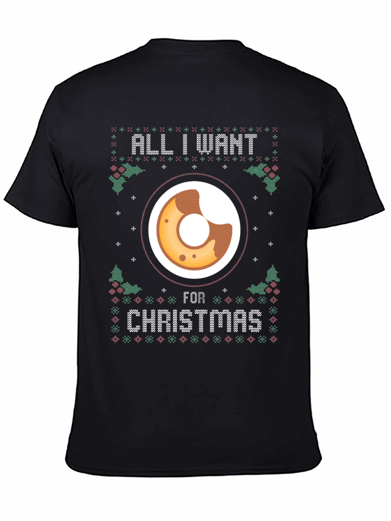 All I Want for Christmas Donut T-Shirt