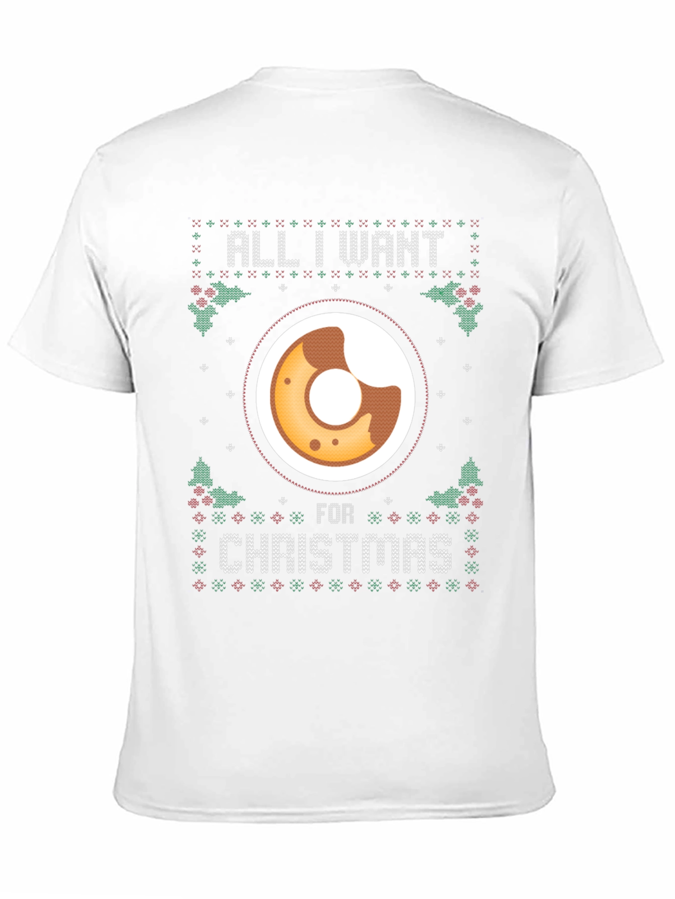 All I Want for Christmas Donut T-Shirt