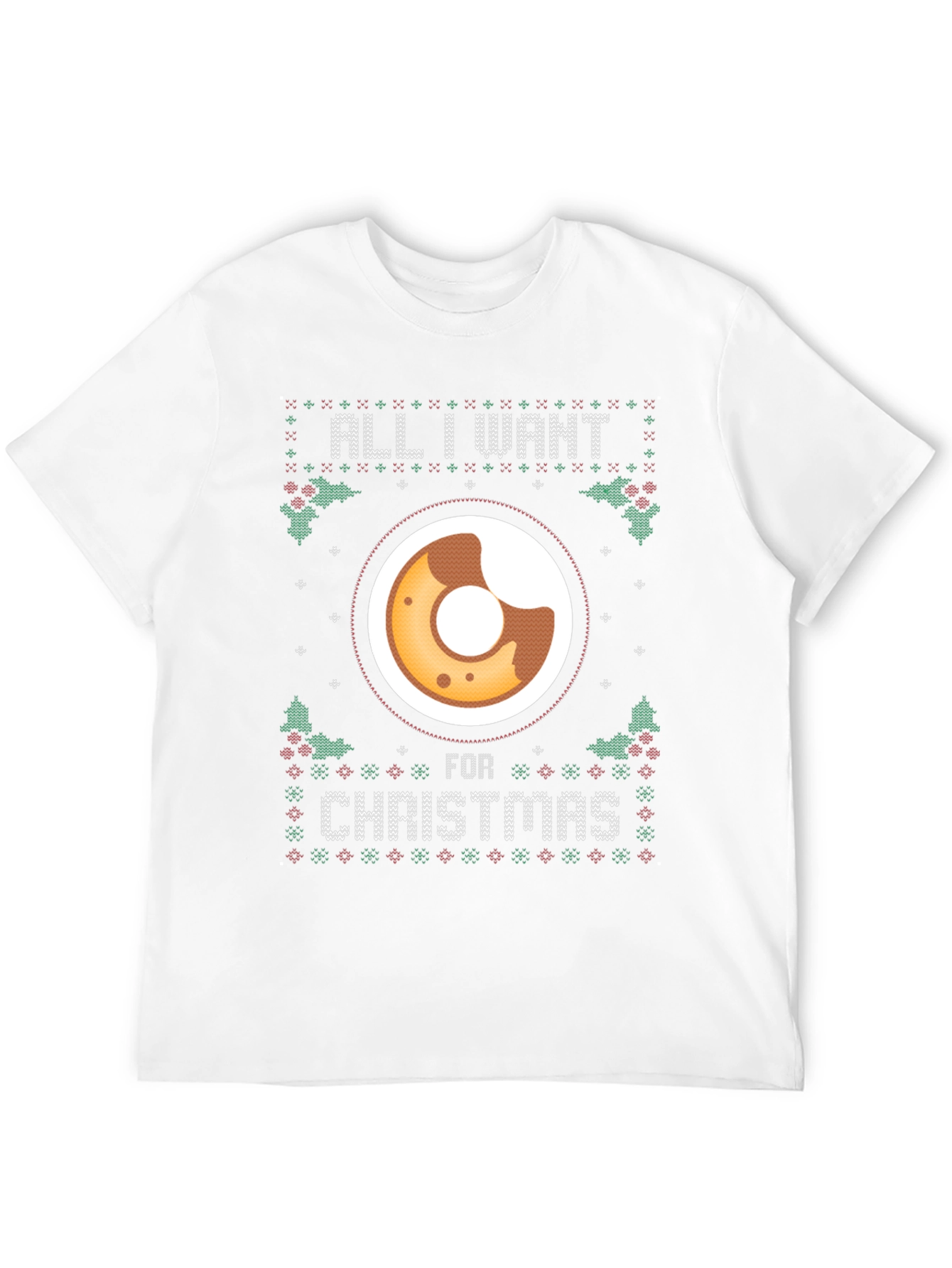 All I Want for Christmas Donut T-Shirt
