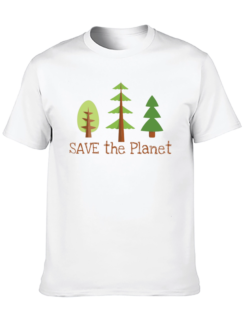 Save the Planet Graphic Tee - Black