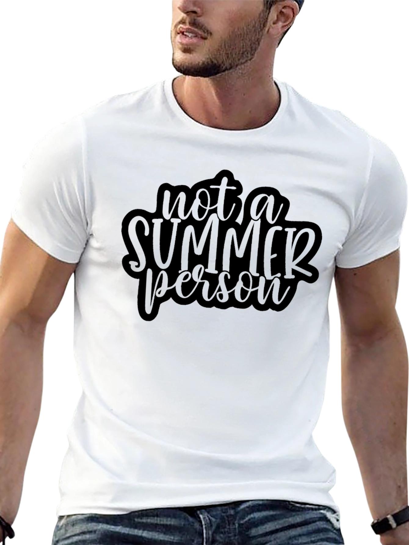Not A Summer Person Graphic T-Shirt