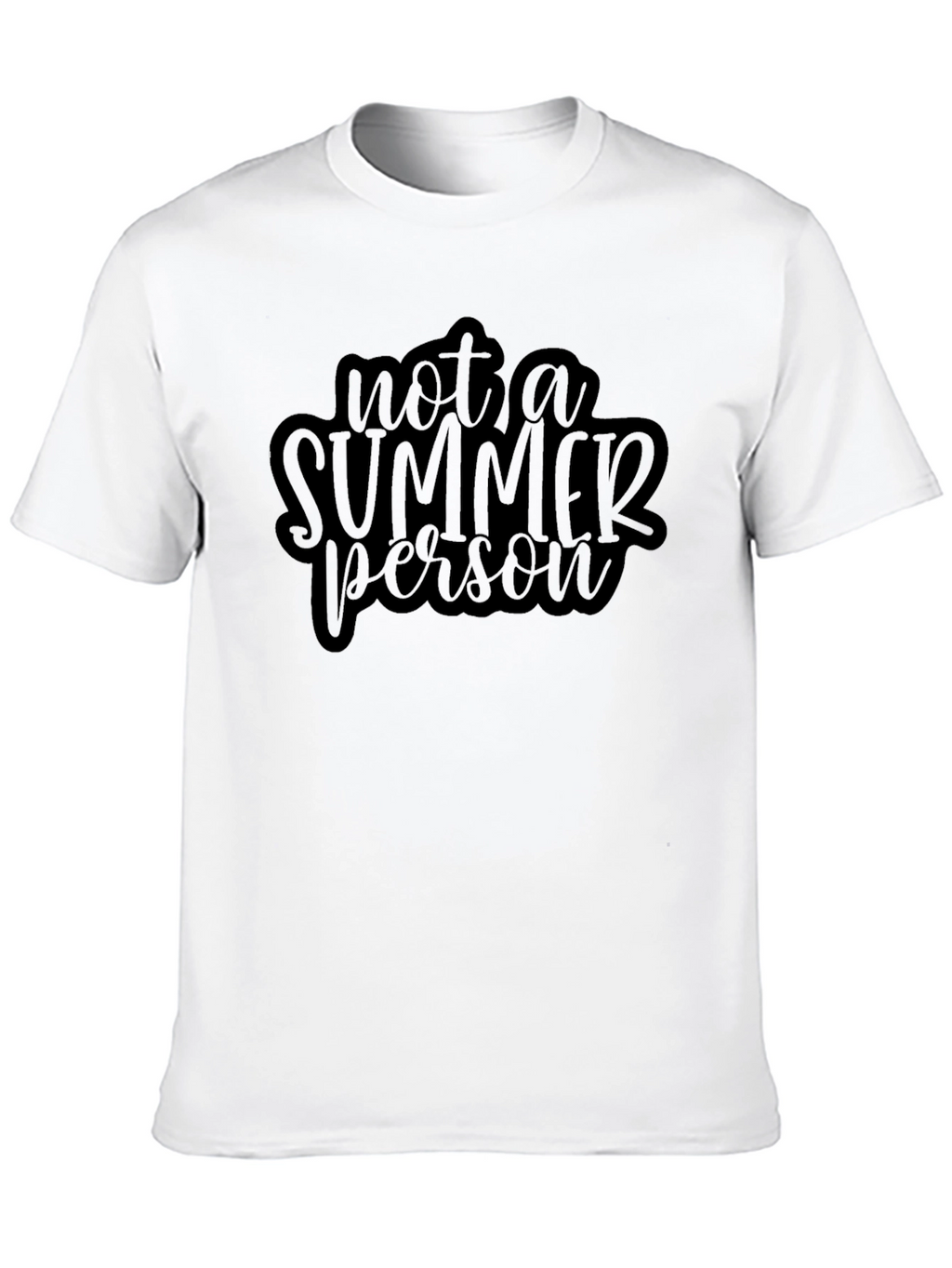 Not A Summer Person Graphic T-Shirt