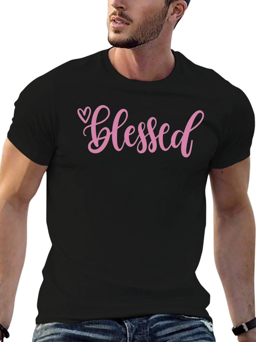 Blessed Heart Graphic T-Shirt