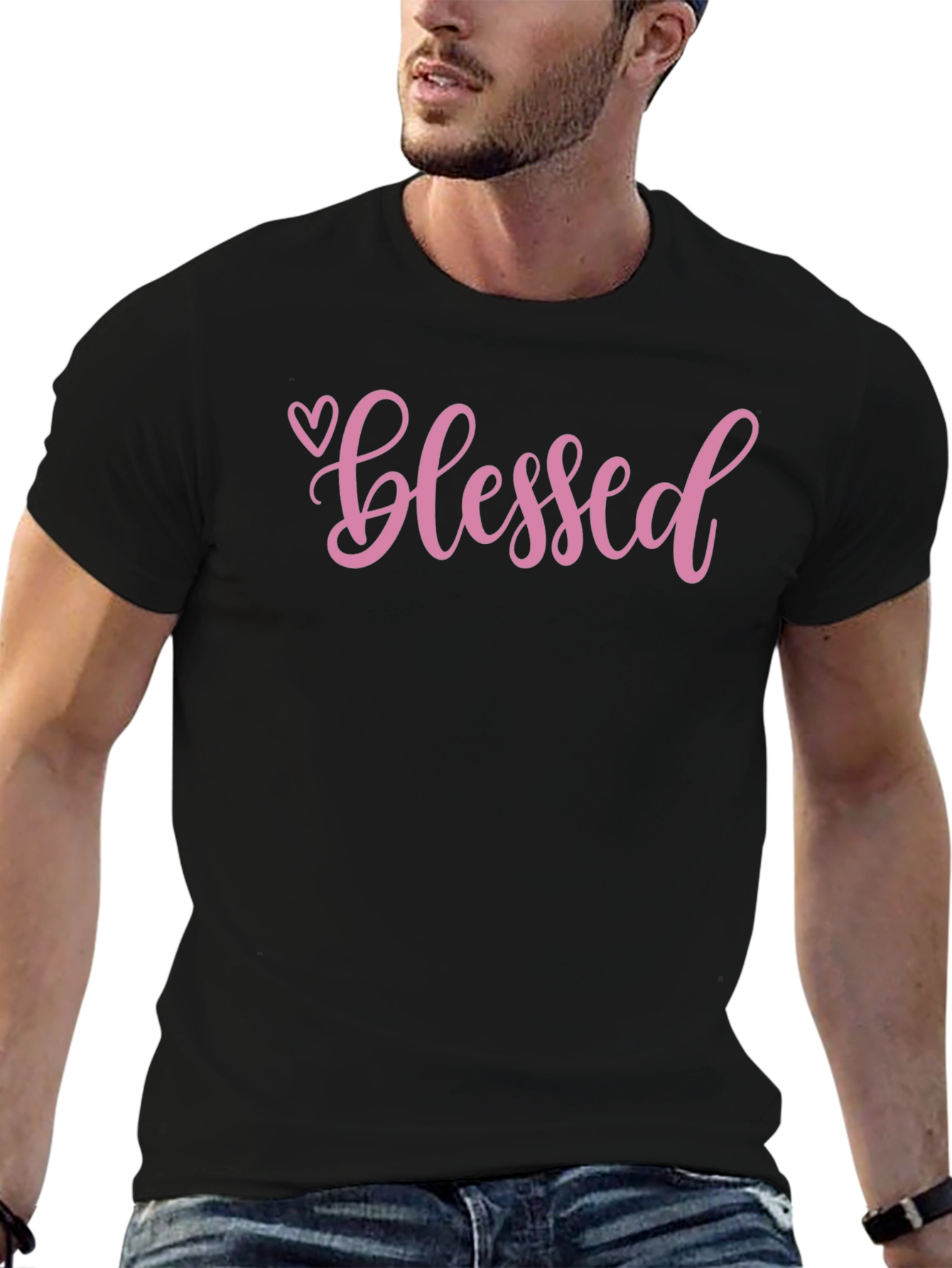 Blessed Heart Graphic T-Shirt