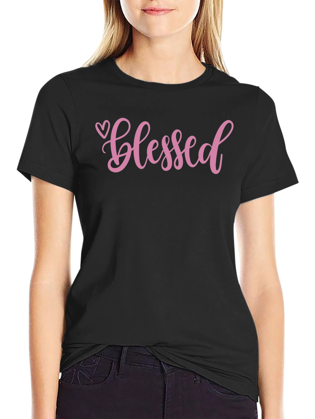 Blessed Heart Graphic T-Shirt