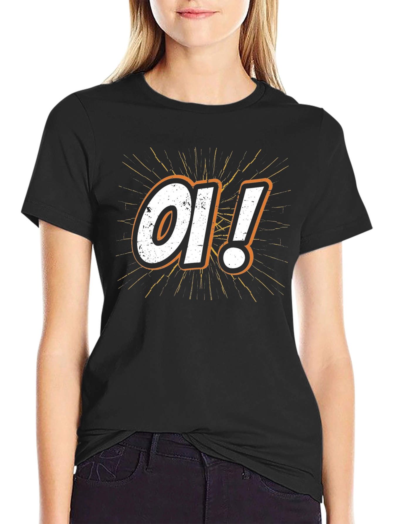 Oi! Graphic T-Shirt - Bold Statement Tee