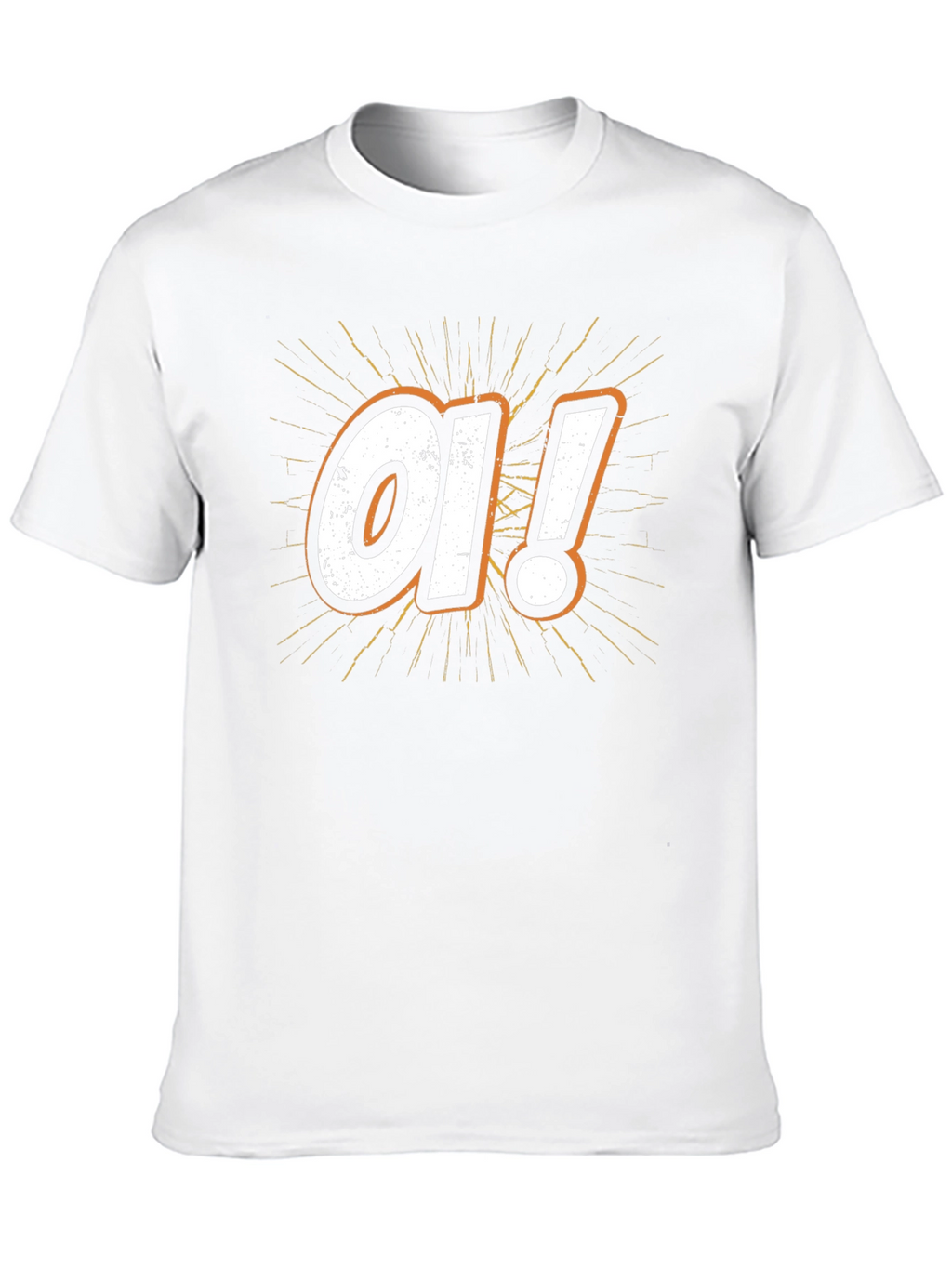 Oi! Graphic T-Shirt - Bold Statement Tee