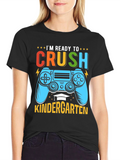 Ready to Crush Kindergarten Gaming T-Shirt